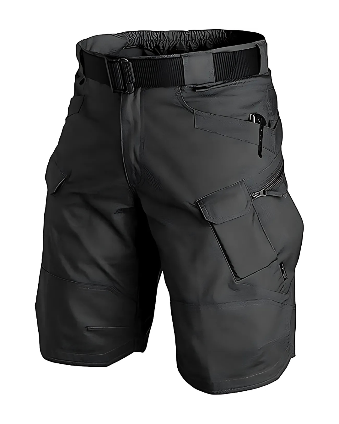 Calções Tácticos com Vários Bolsos para Homem