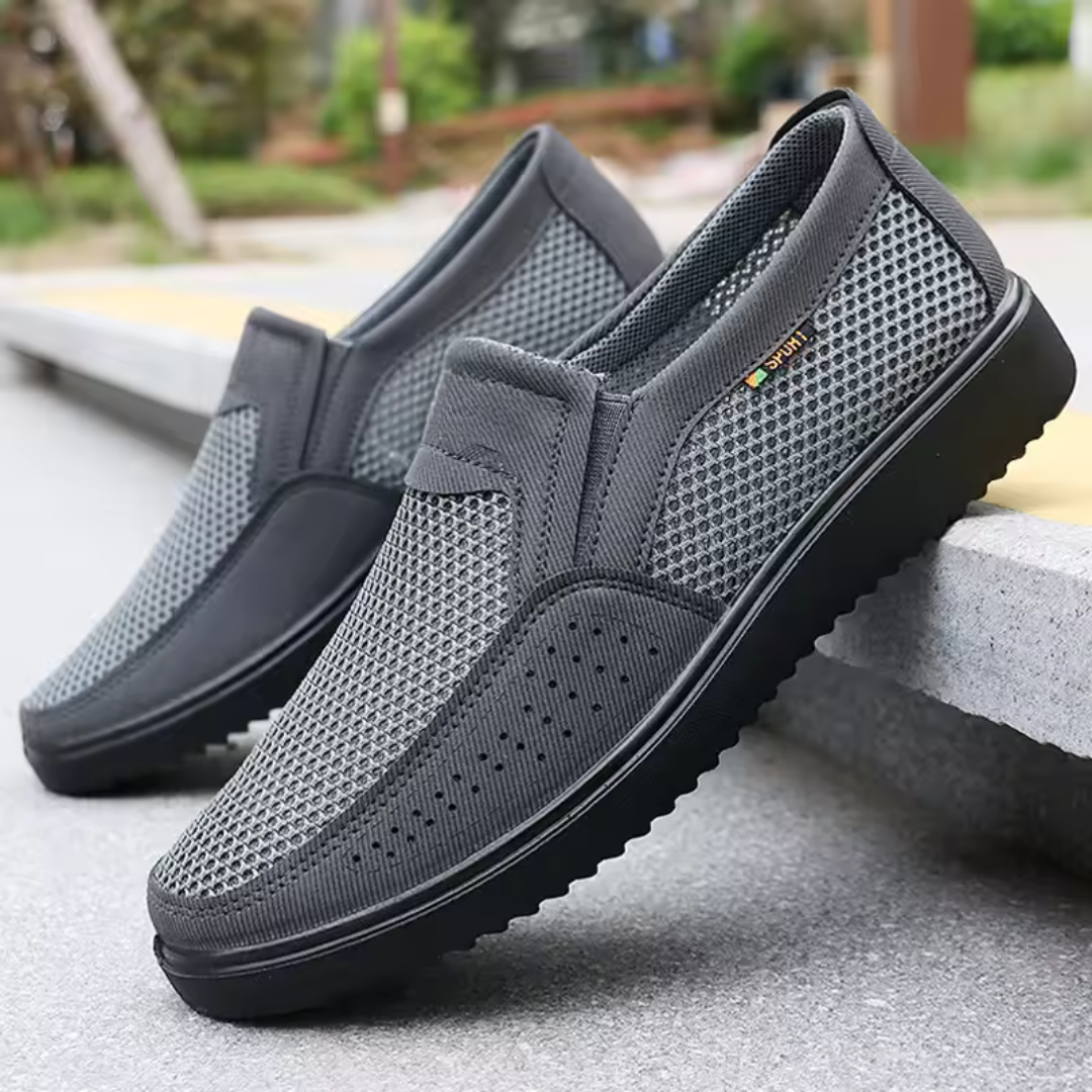 Sapatos Respiráveis para Homem com Design Leve e Sola Exterior Antiderrapante