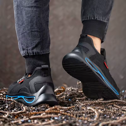 Sapatos de segurança com biqueira de aço para homem