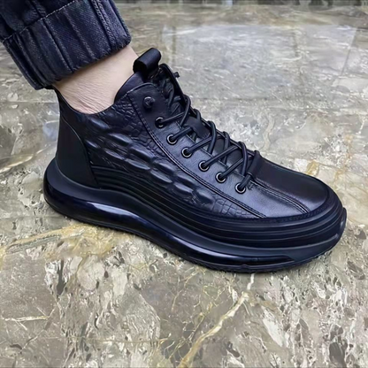 Sapato Casual de Couro Premium para Homem