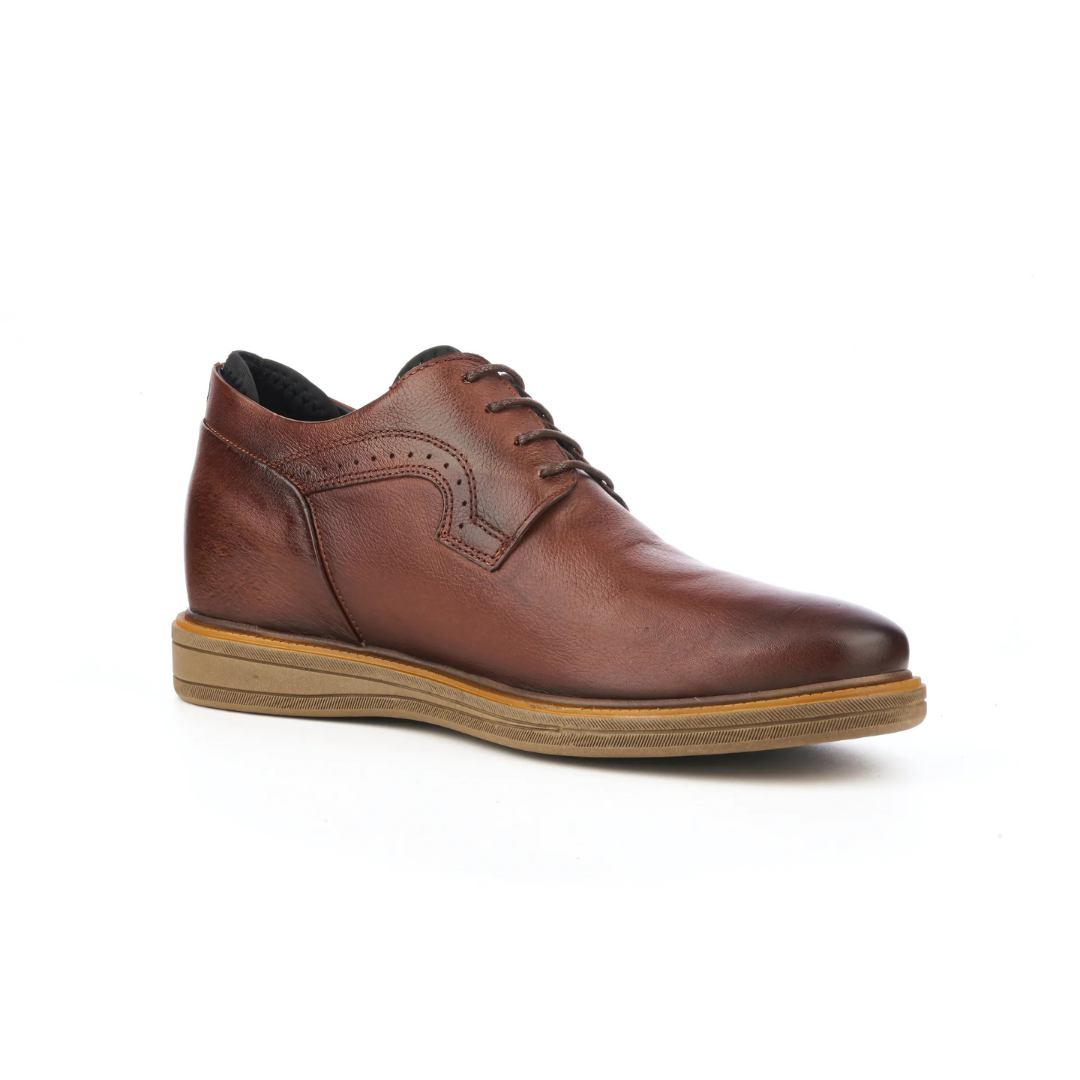 Sapatos Casuais Castanhos com Sola Alta Portland