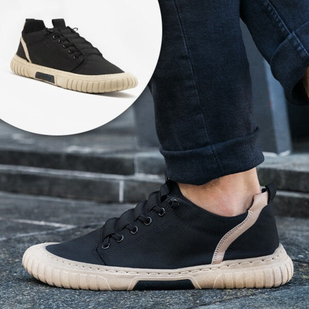 Sapatos de sola leve e antiderrapante para homem