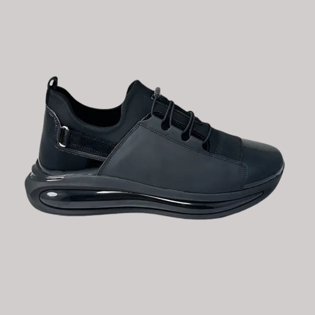 Sapatos de Couro para Homem com Atacadores Ajustáveis
