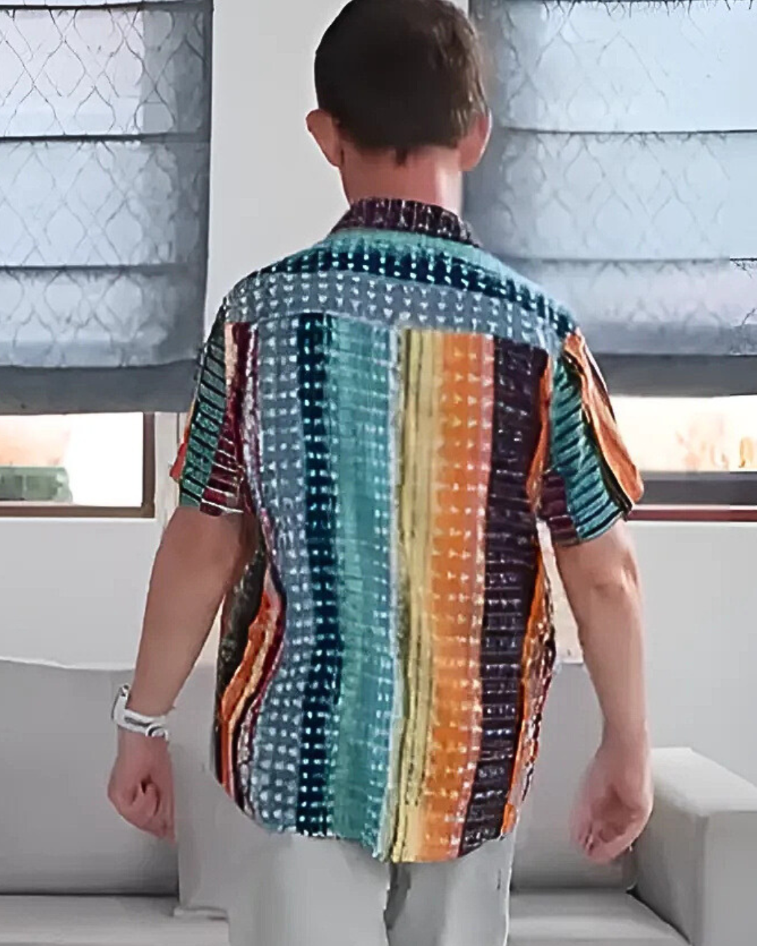 Camisa para homem de manga curta