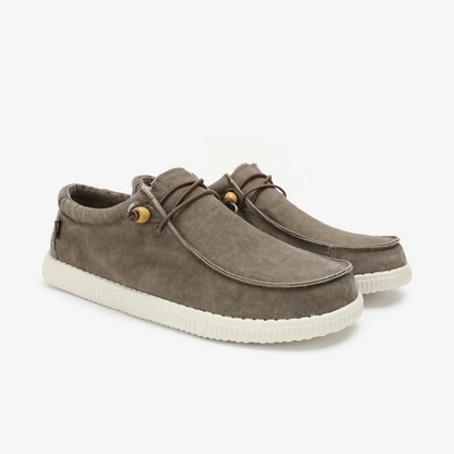 Sapatos casuais com atacadores e sola ultra-leve