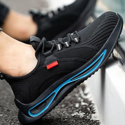 Sapatos de segurança com biqueira de aço para homem