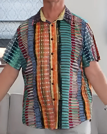 Camisa para homem de manga curta