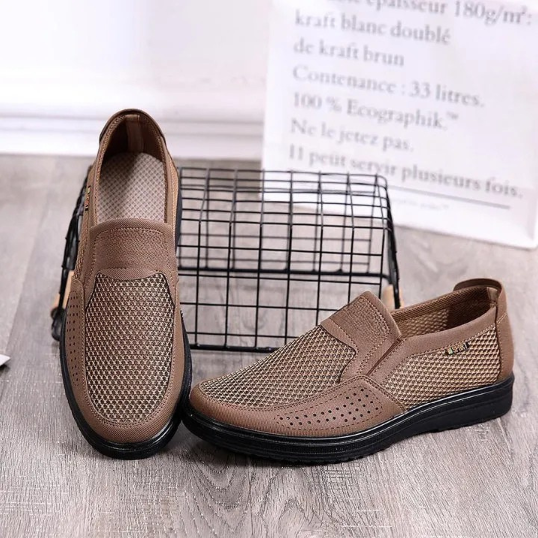 Sapatos Respiráveis para Homem com Design Leve e Sola Exterior Antiderrapante