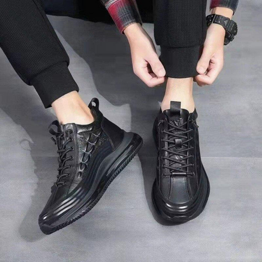 Sapato Casual de Couro Premium para Homem