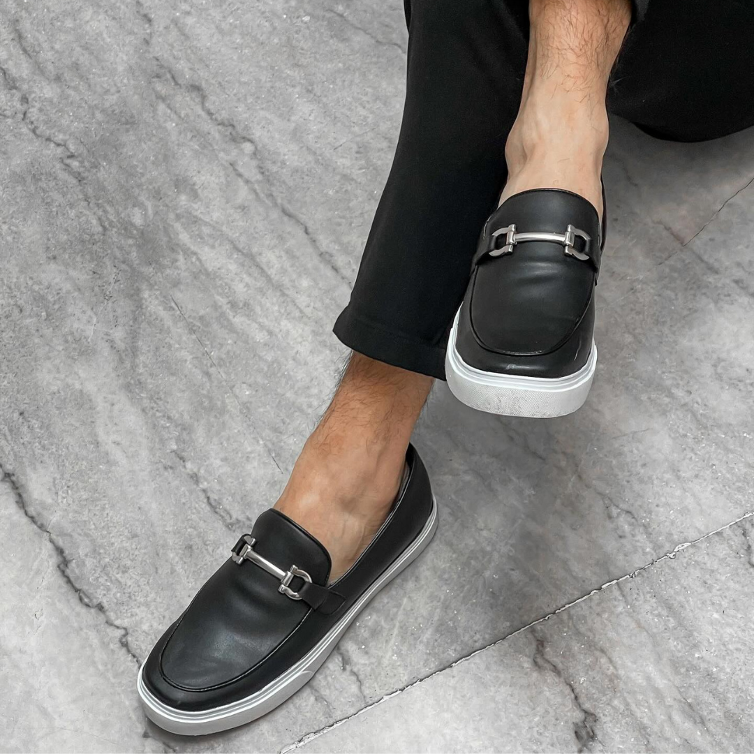 Mocassins Clássicos de Estilo Vintage para Homem